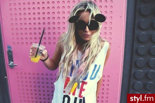 Blond Rozpuszczone Proste Na co dzień Długie Fryzury