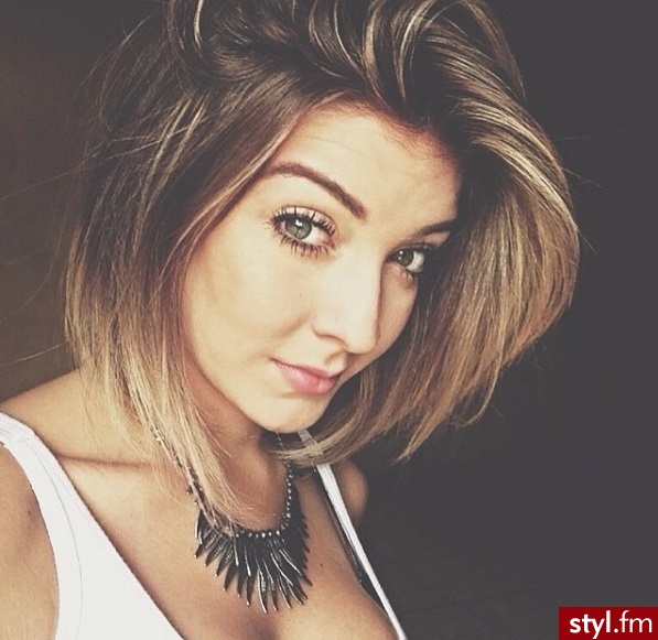 Średnie Fryzury