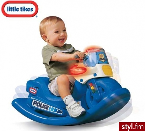 Little Tikes Motocykl Policyjny Bujak 1592 - Dziecko