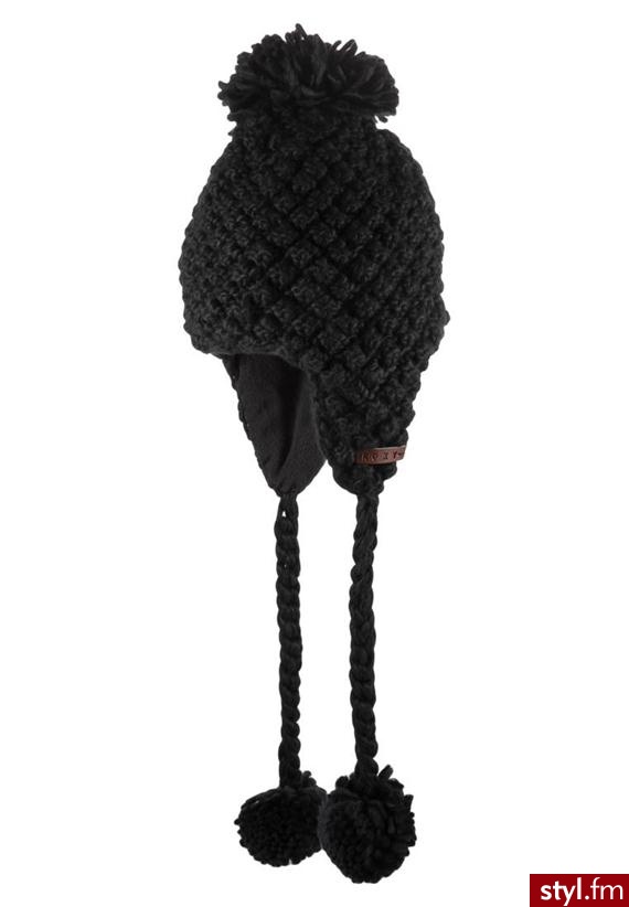 Roxy AL PERU Czapka czarny (WTWBE223) - Nakrycia głowy Dodatki Moda
