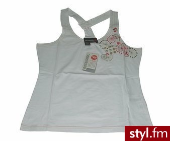 Rossignol Top damski MERRIMAC TANK W white r. S - Bluzki Ciuchy Moda
