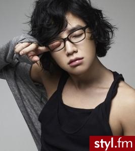 Jang Keun Suk - Średnie Męskie Fryzury