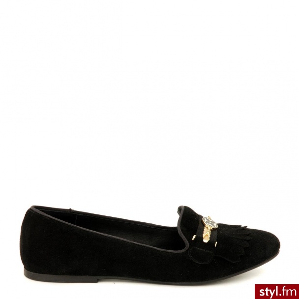 Venezia BALERINY LORDSY 23603 VEL NEG - Balerinki Buty Moda
