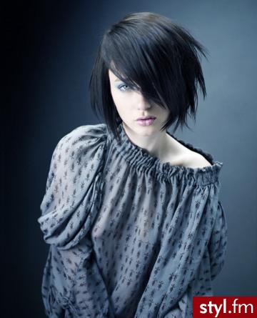 EMO Alternatywne Średnie Fryzury