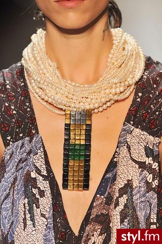 naszyjniki. Dries Van Noten - Pozostałe Dodatki Moda