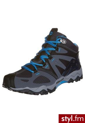 Merrell GRASSHOPPER SPORT MID GTX Półbuty trekkingowe czarny (J48334) - Pozostałe Buty Moda