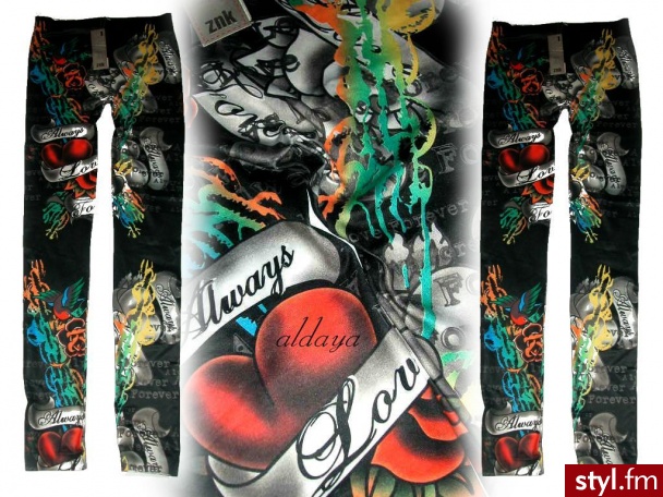 Leginsy Spodnie Moda