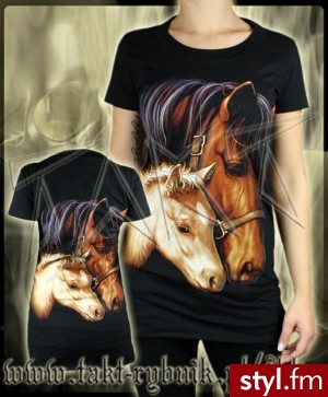 Tunika HORSES 01 - Tuniki Ciuchy Moda