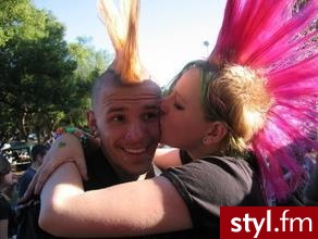 Punk Rock Alternatywne Średnie Fryzury