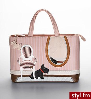 Słodka torebka od firmy Radley - nie tylko dla miłośników psów :) Cena: $345 - Pozostałe Torebki Moda