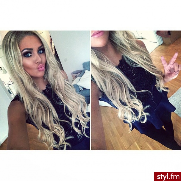 Blond Rozpuszczone Kręcone Na co dzień Długie Fryzury