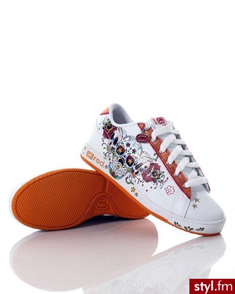 Ecko Red Skull & Flower Rhinestone Sneaker - Pozostałe Buty Moda