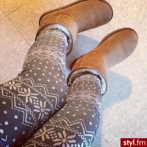 Leginsy Spodnie Moda
