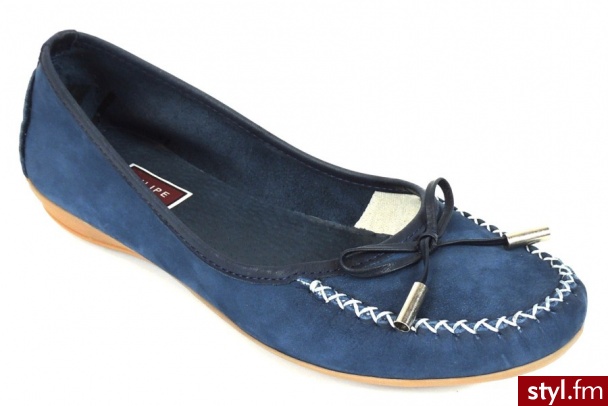 Filipe Shoes Mokasyny 1630114D - Półbuty Buty Moda