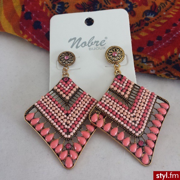Kolczyki Biżuteria Moda