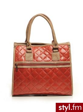 Heppin Torebka 3038 BrownBeige - Torebki na co dzień Torebki Moda