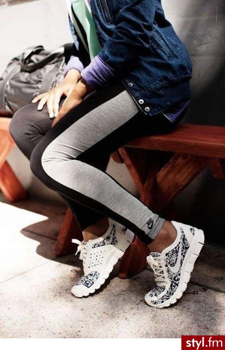Leginsy Spodnie Moda
