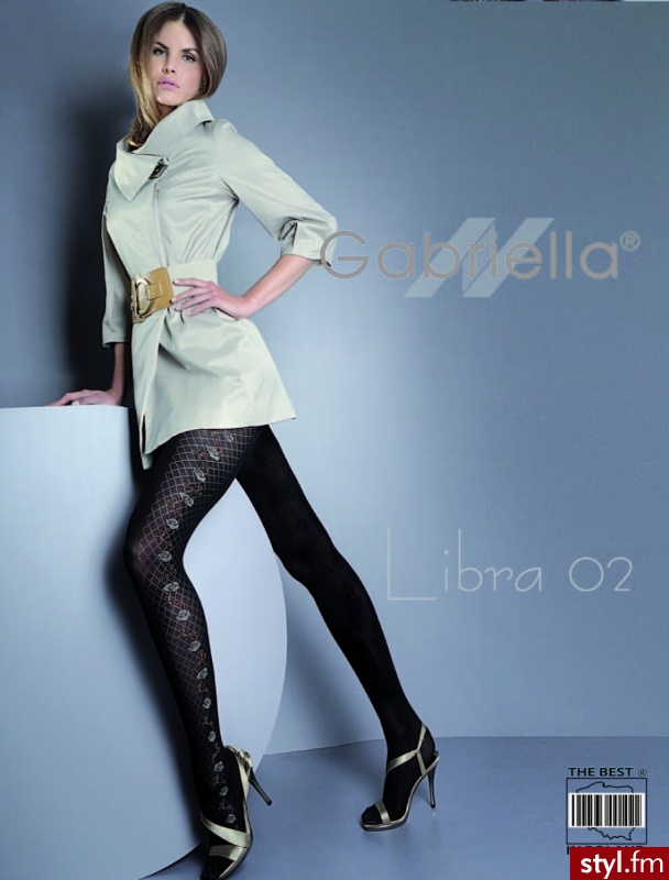 GABRIELLA Rajstopy Libra 02 - Rajstopy Bielizna Moda