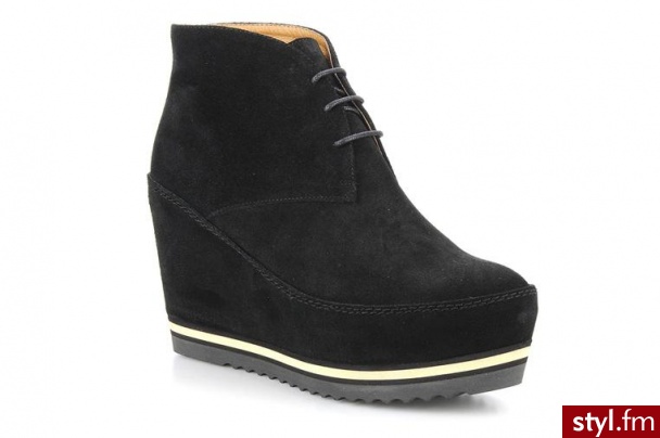Georgia Rose PÓŁBUTY I BOTKI VIANA BY GEORGIA ROSE (Czarny) - Botki Buty Moda