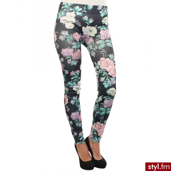 Leginsy Spodnie Moda