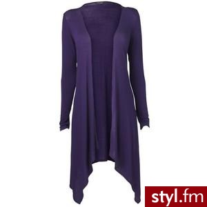 Phase Eight Alana Waterfall Longline Cardigan, Thistle, 18 - Polyvore. Pobrano ze strony: http://www.polyvore.com/phase_eight_alana_waterfall_longline/thing?id=12731621 - Pozostałe Ciuchy Moda