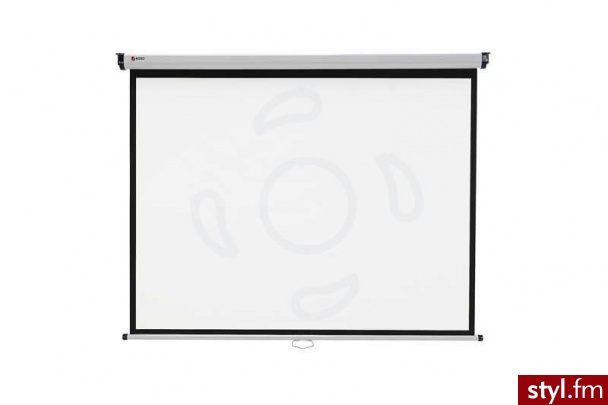 Nobo Ekran ścienny 175 x 132,5 cm, przekątna 218,8 cm, powie - Bransoletki Biżuteria Moda