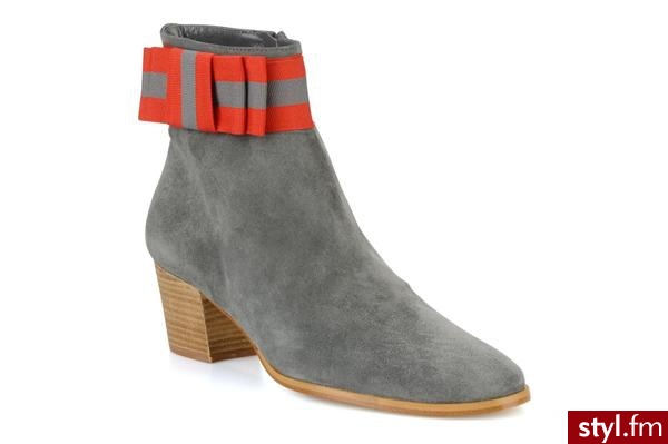 Patricia Blanchet PÓŁBUTY I BOTKI BRIG BY PATRICIA BLANCHET (Szary) - Botki Buty Moda