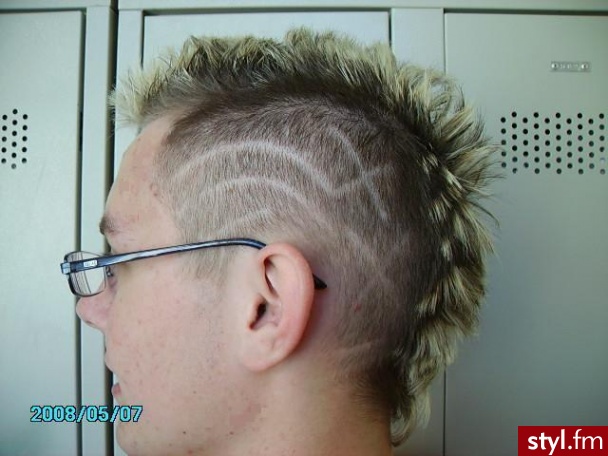 Punk Rock Alternatywne Średnie Fryzury