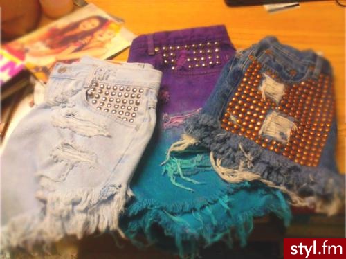 Szorty Spodnie Moda