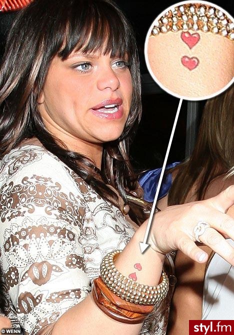 Jade Goody ;) - Tatuaże