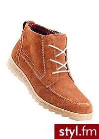 Bonprix Botki skórzane 956681_23046 - Botki Buty Moda