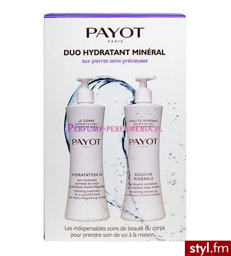 Payot Duo Hydratant Mineral 400 ml Hydratation 24 Body + 400 ml Revital Shower Gel - Body Bielizna Moda