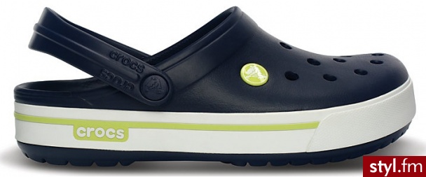 Crocs Crocband 2.5 Clog Navy/Citrus M10/W12 - Pozostałe Buty Moda