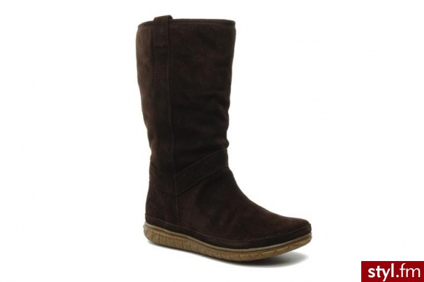 Clarks PÓŁBUTY I BOTKI MORAY BALM BY CLARKS (Brązowy) - Botki Buty Moda
