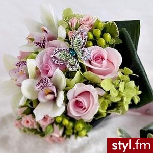 Bukiety ślubne Ślub Moda