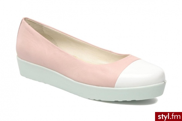 Vagabond Balerinki Edie 3525-890 by (Różowy) - Balerinki Buty Moda