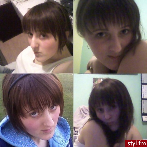 Średnie Fryzury