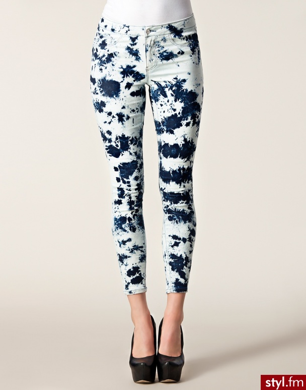 Jeansy Spodnie Moda