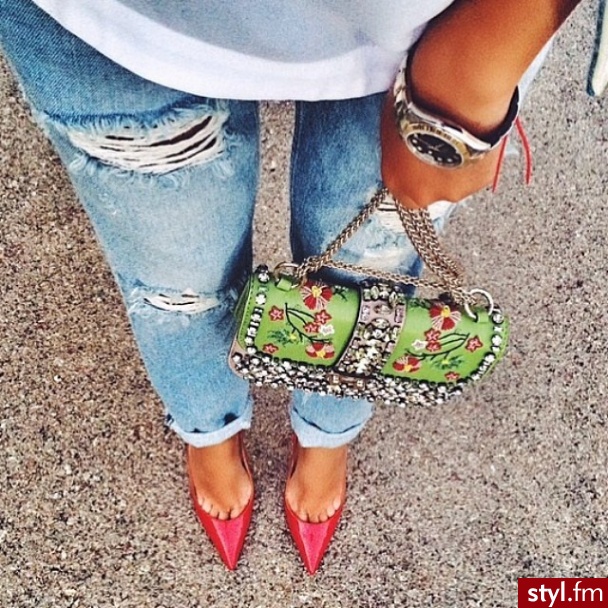 Jeansy Spodnie Moda