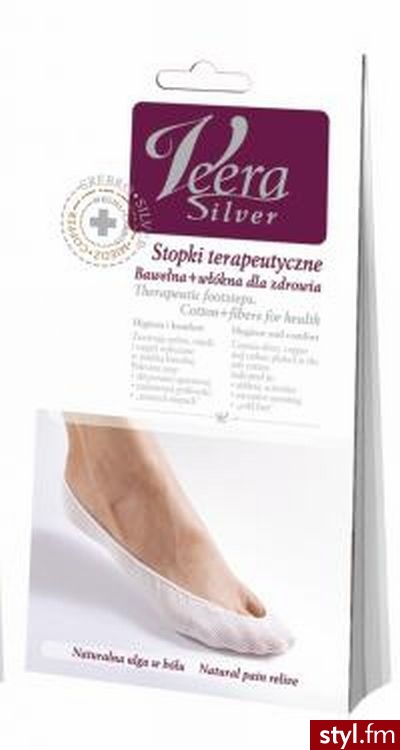 Veera Silver Stopki teraputyczne r.XL (44-46) 1para - Rajstopy Bielizna Moda
