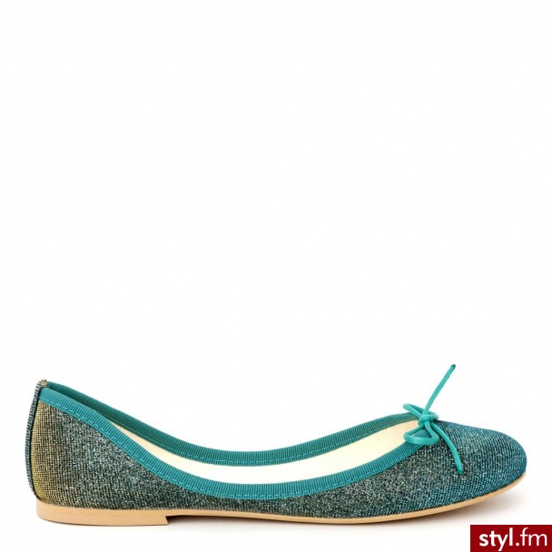 Venezia BALERINY SOFIA M VERDE - Balerinki Buty Moda