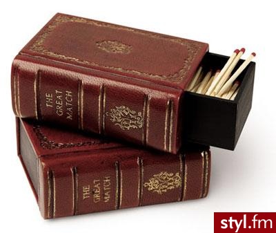 Nigdy bym nie powiedziała, że pudełeczka na zapałki mogą być tak oryginalne. Cena: $32.95... - Gadżety Inne Moda