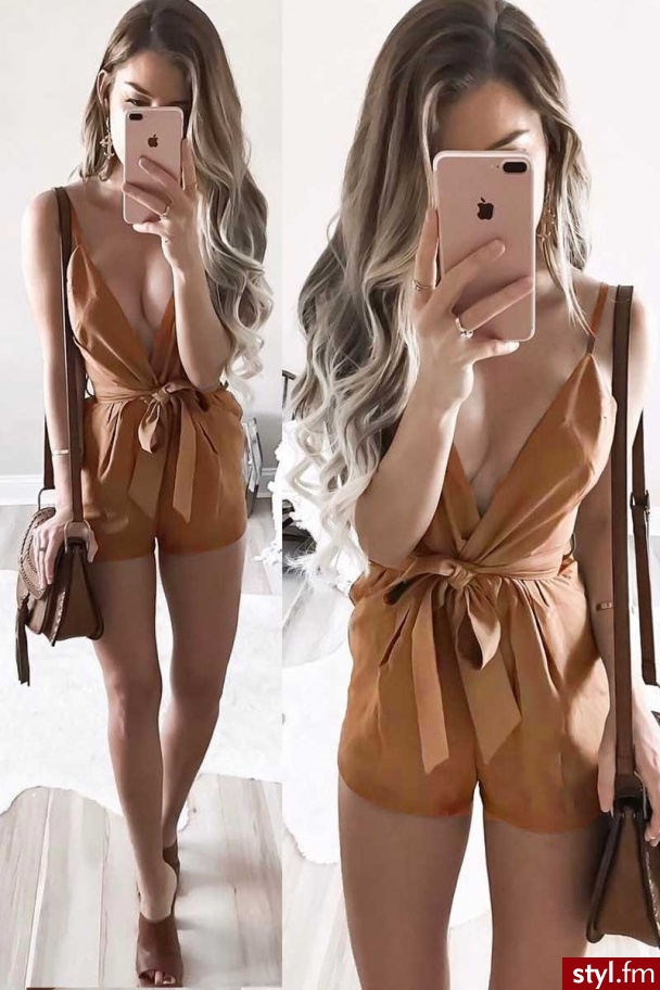 Kombinezony Spodnie Moda