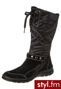 Superfit CHIARA Śniegowce czarny (00211) - Pozostałe Buty Moda