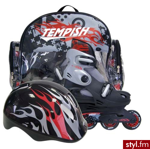 Tempish Baby Skate Set Boy Black S 30-33 - Pozostałe Buty Moda