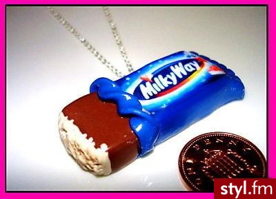 Naszyjnik - Milky Way. ;) Dostępny na eBayu. - Pozostałe Dodatki Moda