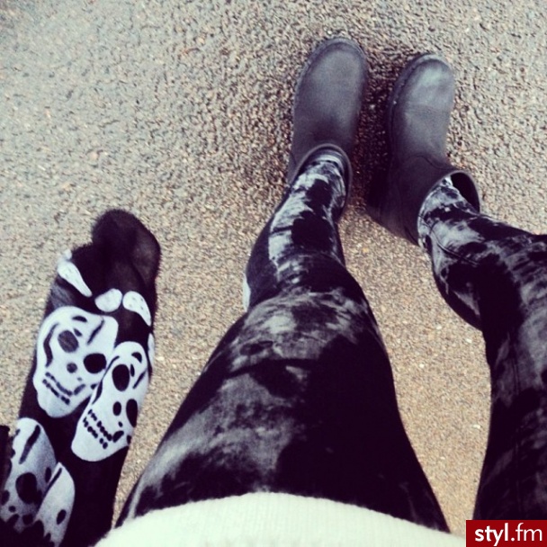 Leginsy Spodnie Moda