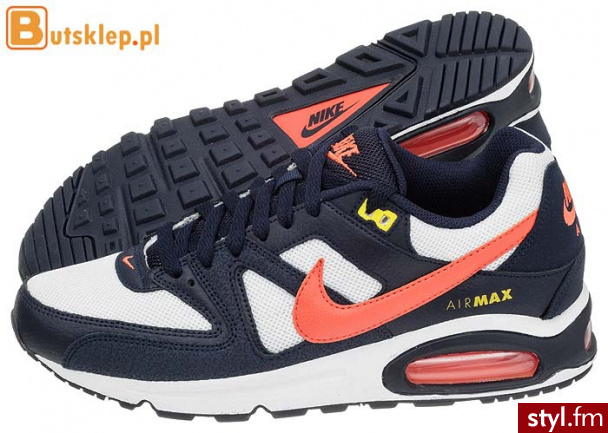 Nike Buty Air Max Command (397689-180) Wielokolorowy Sportowe - Sportowe Buty Moda