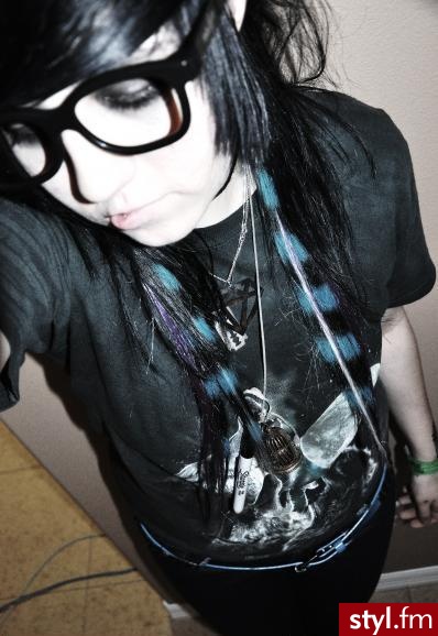 EMO Alternatywne Średnie Fryzury