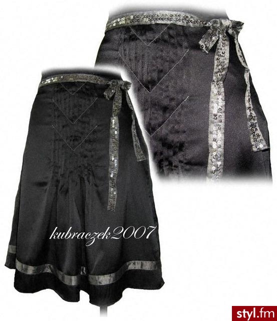 Satynowa spódnica VILA cena u kubraczek2007 to 39zł - Pozostałe Ciuchy Moda